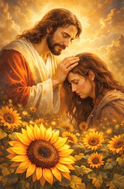 Jesus Blessing Woman